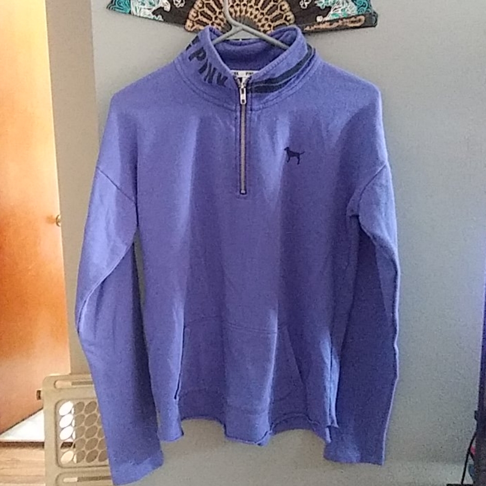 Pink Victoria's secret sweatshirt